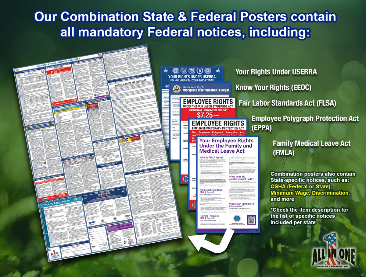 2026 Illinois & Federal Combination Public Entities Poster