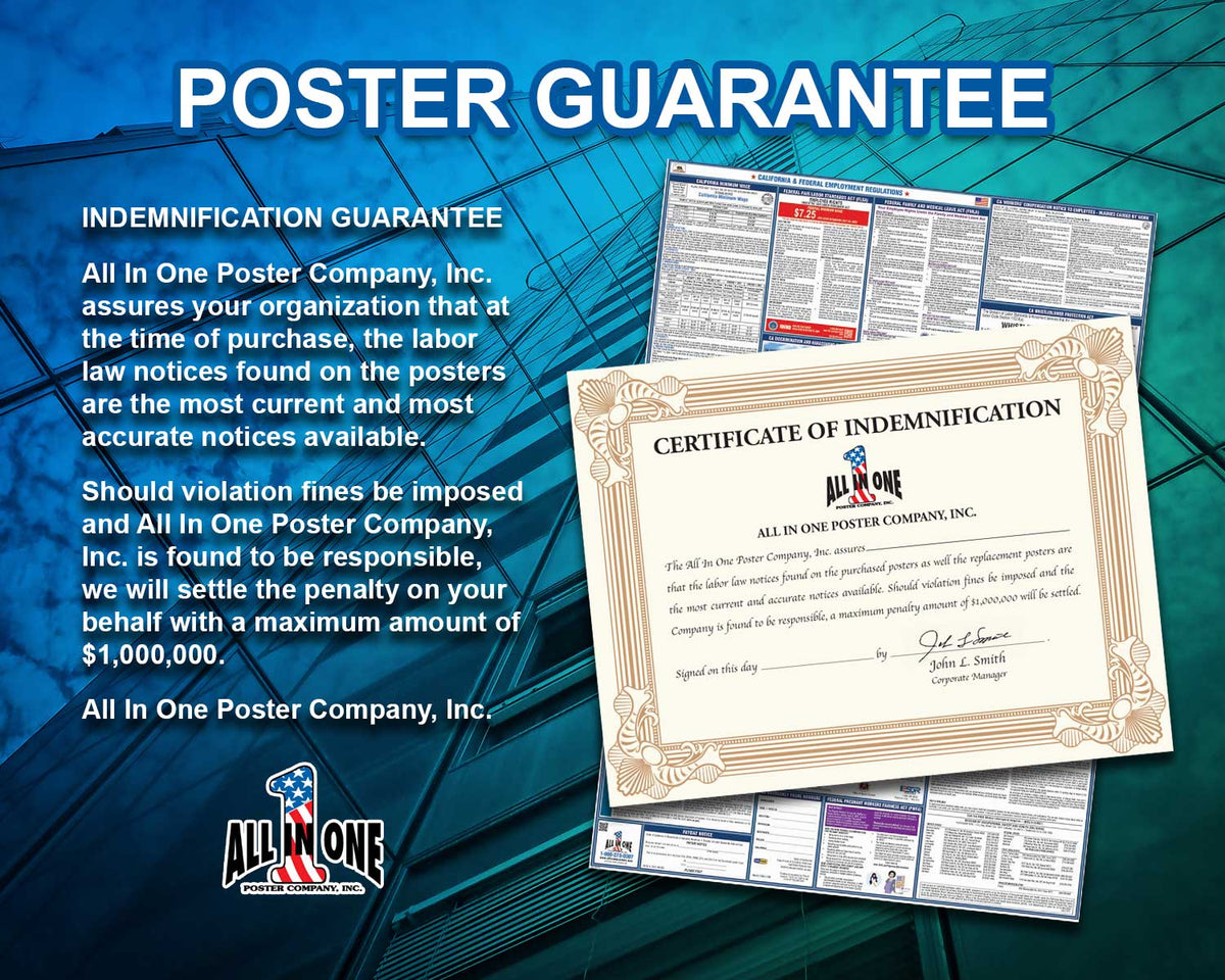 2026 Illinois & Federal Combination Private Business & Organizations Poster