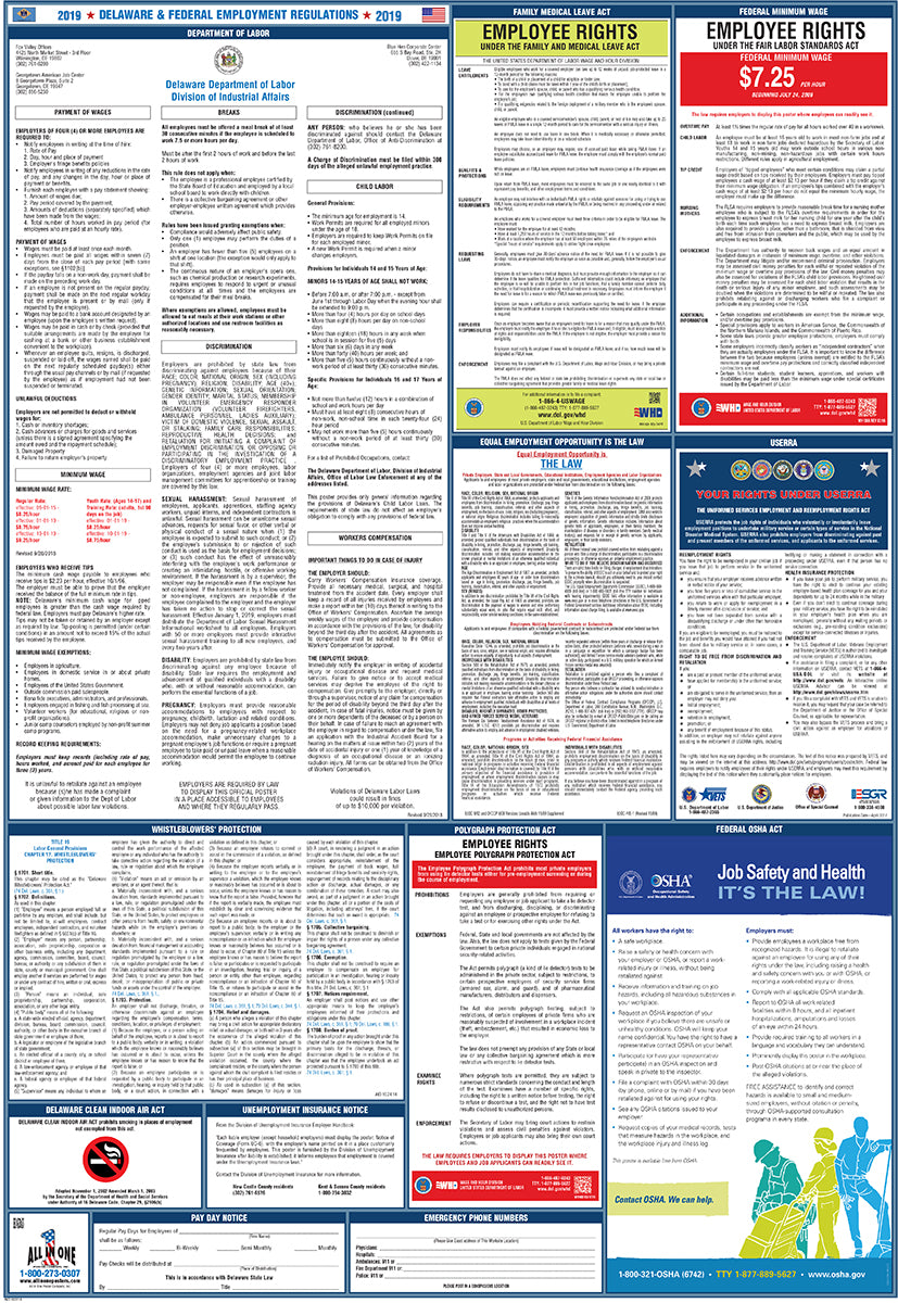 2026 Delaware & Federal Combination Poster