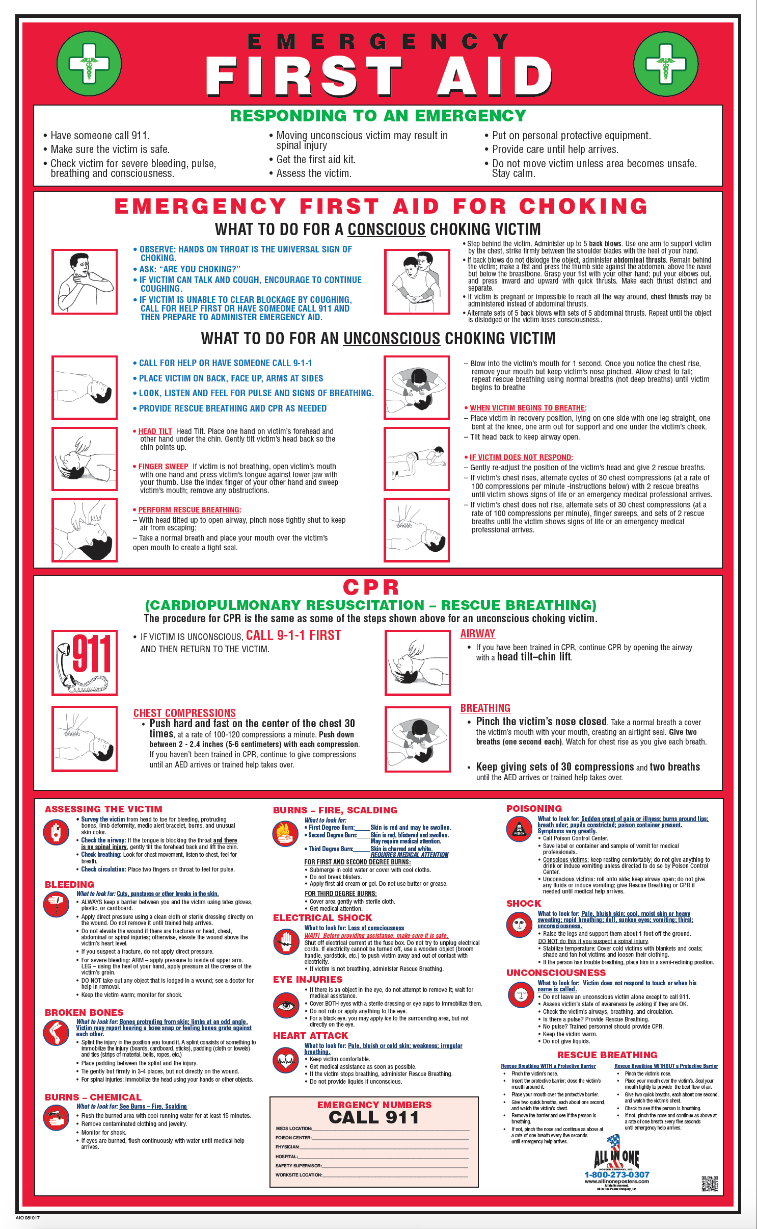 First Aid / Choking / CPR