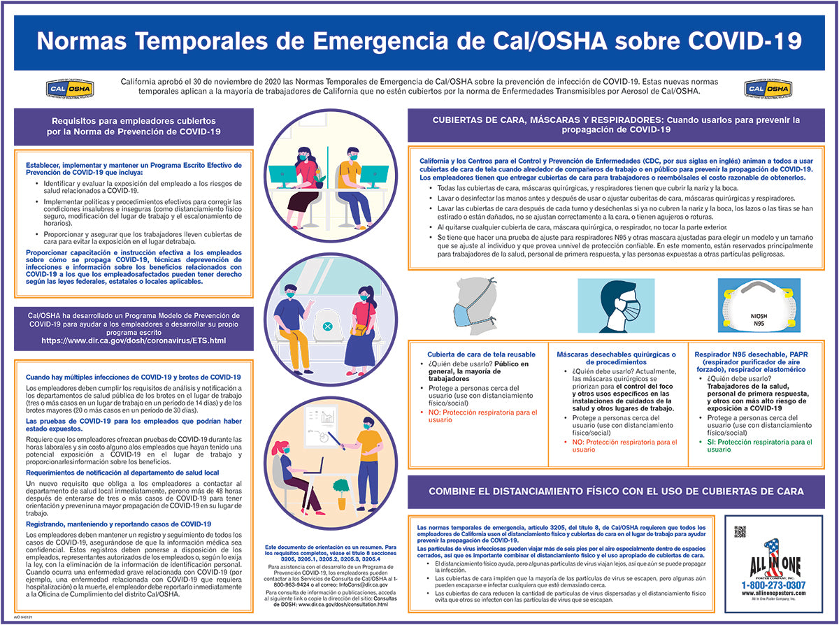 California COVID-19 Emergency Temporary Standards
