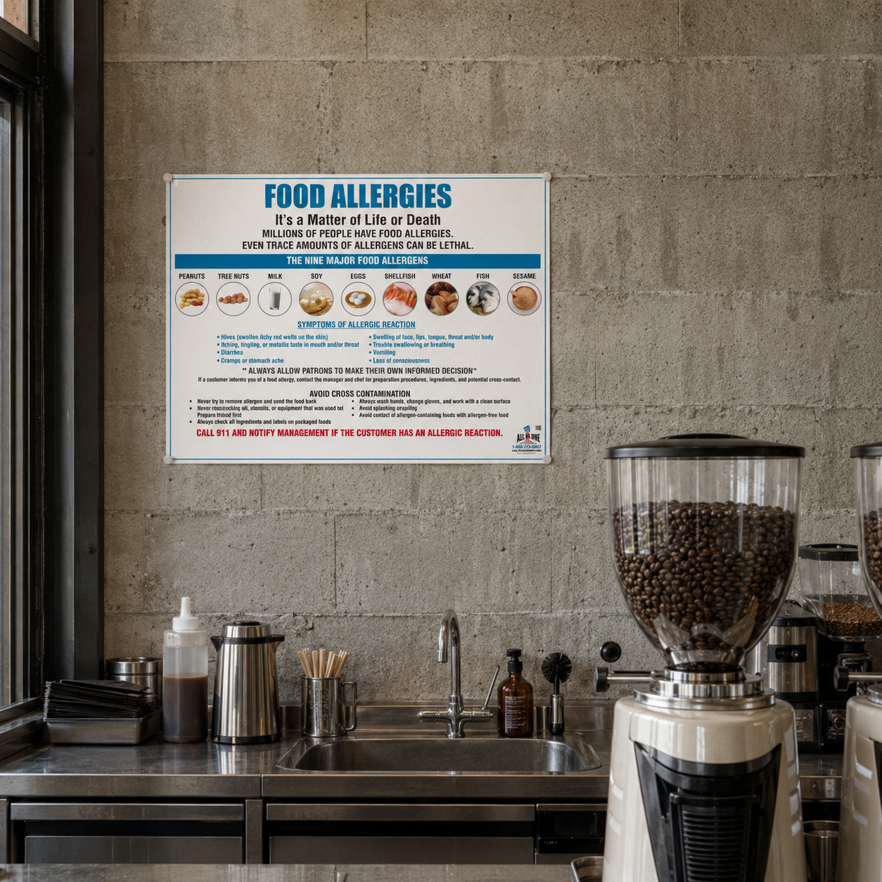 Food Allergy Posters