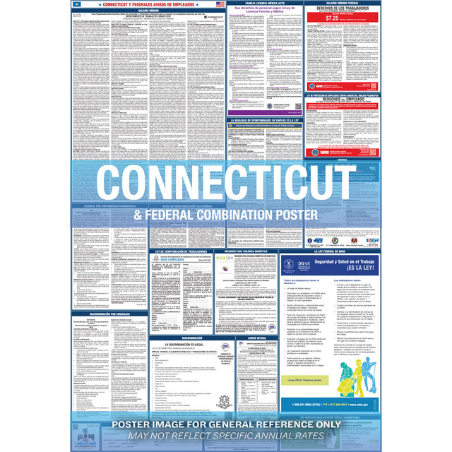 2026 Connecticut & Federal Combination Private and Business Organizations Poster