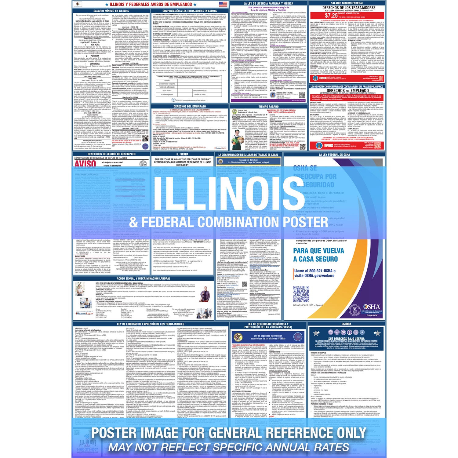 2026 Illinois & Federal Combination Poster