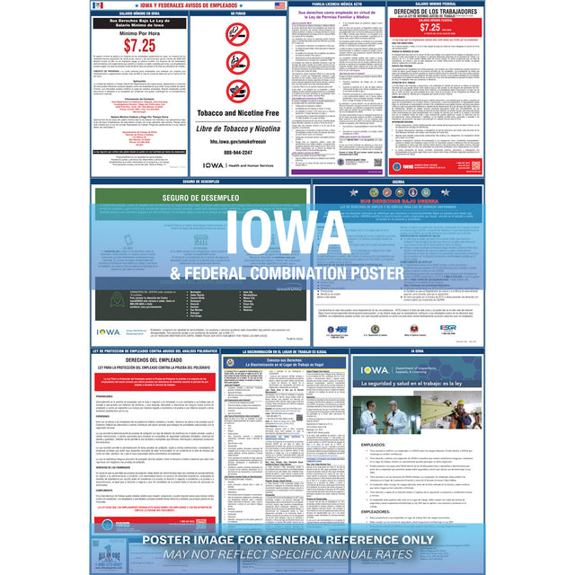 2026 Iowa & Federal Combination Poster