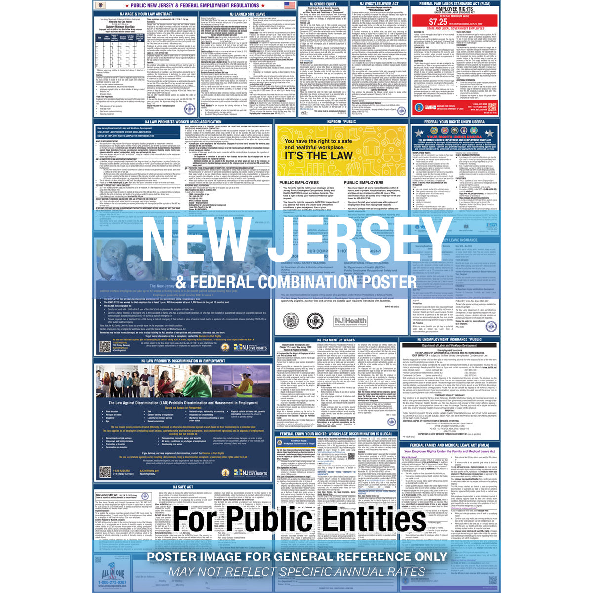 2026 New Jersey & Federal Combination Public Entities Poster