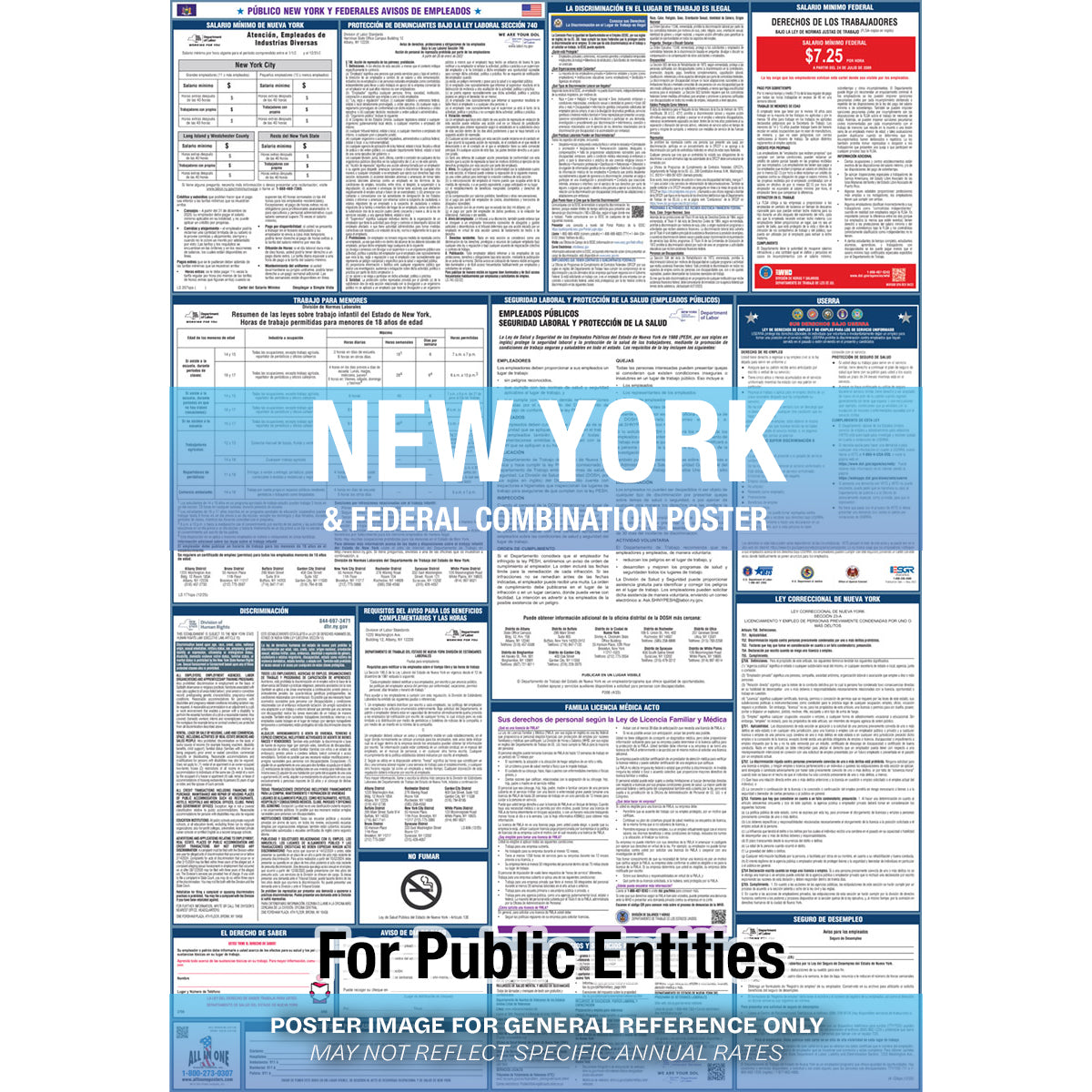 2026 New York & Federal Combination Public Entities Poster