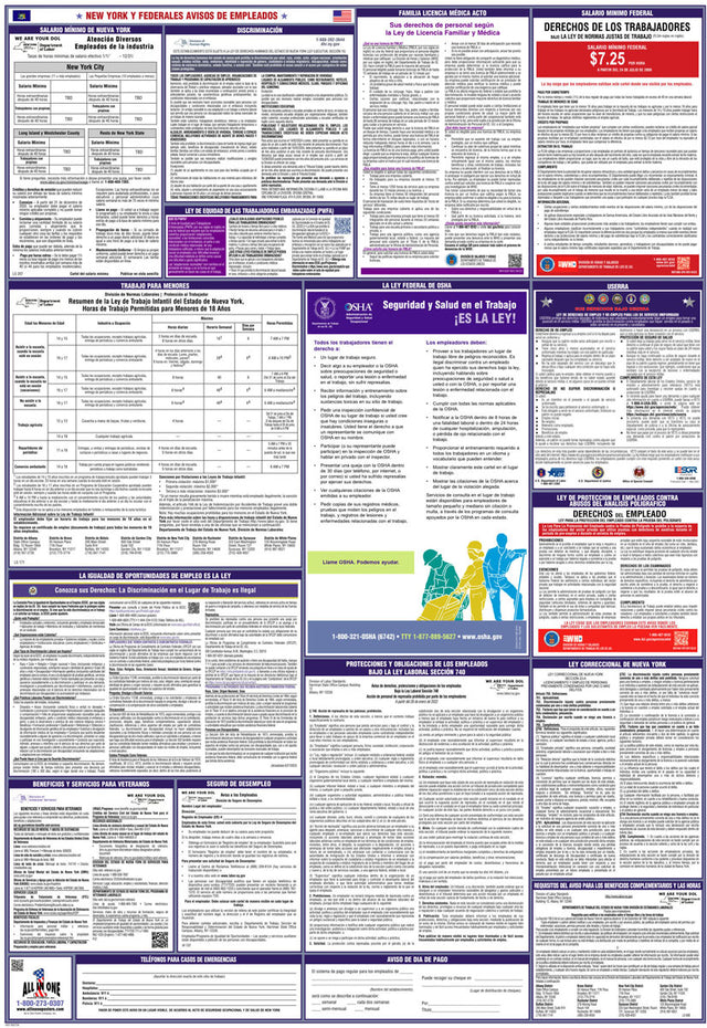 2026 New York & Federal Combination Private Business & Organizations Poster