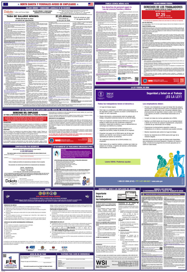 2026 North Dakota & Federal Combination Poster