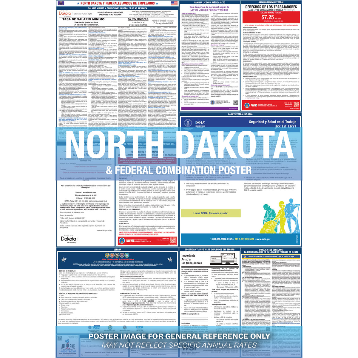 2026 North Dakota & Federal Combination Poster