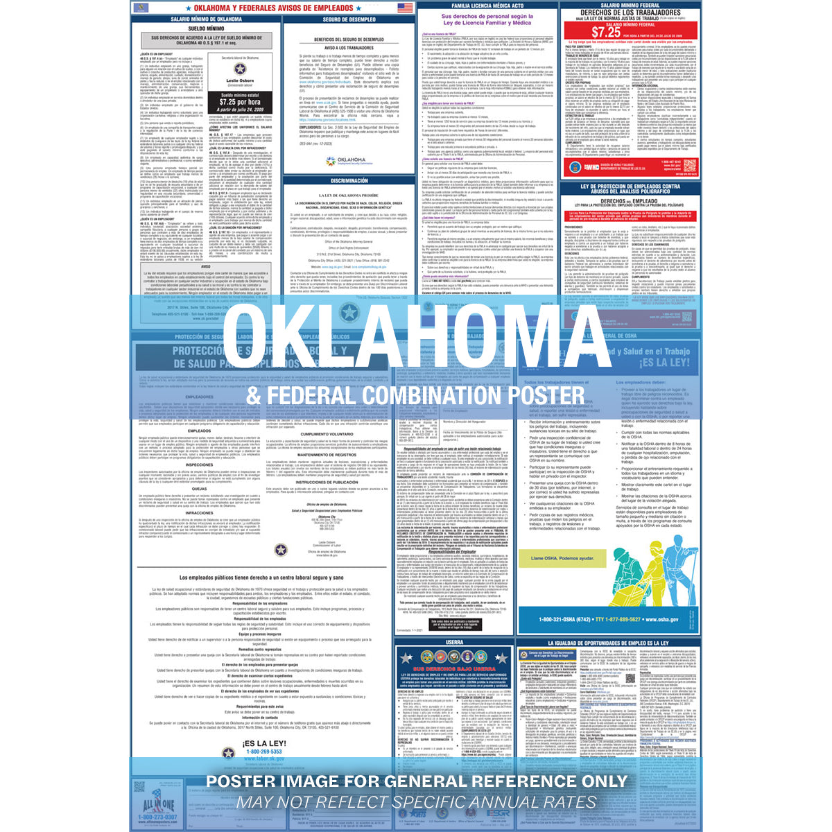 2026 Oklahoma & Federal Combination Poster