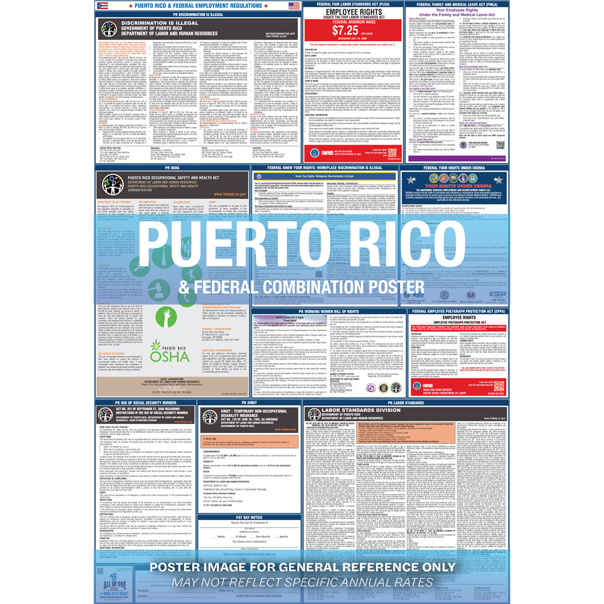 2026 Puerto Rico & Federal Combination Private Business & Organizations Poster