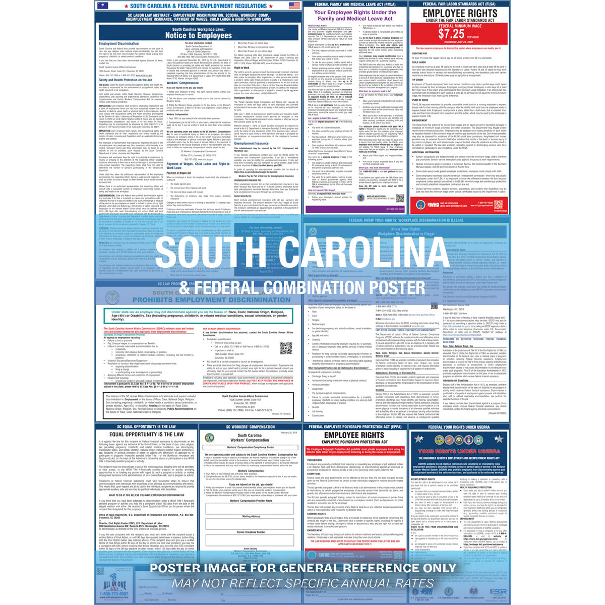 2026 South Carolina & Federal Combination Poster