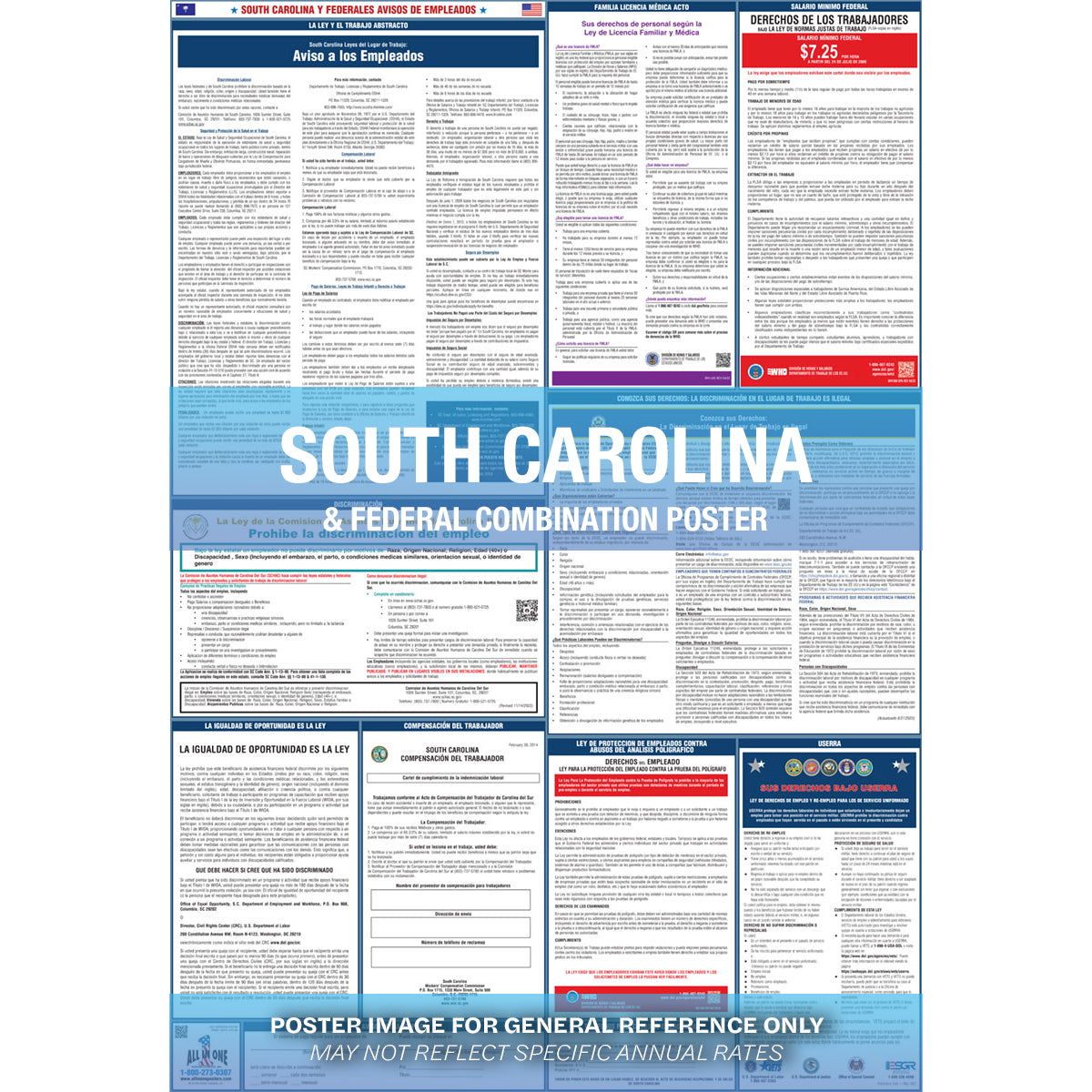 2026 South Carolina & Federal Combination Poster