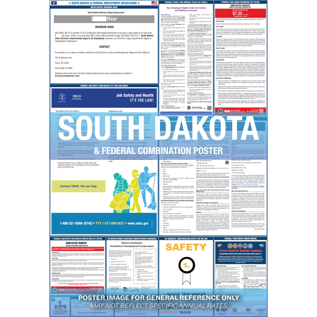 2026 South Dakota & Federal Combination Poster