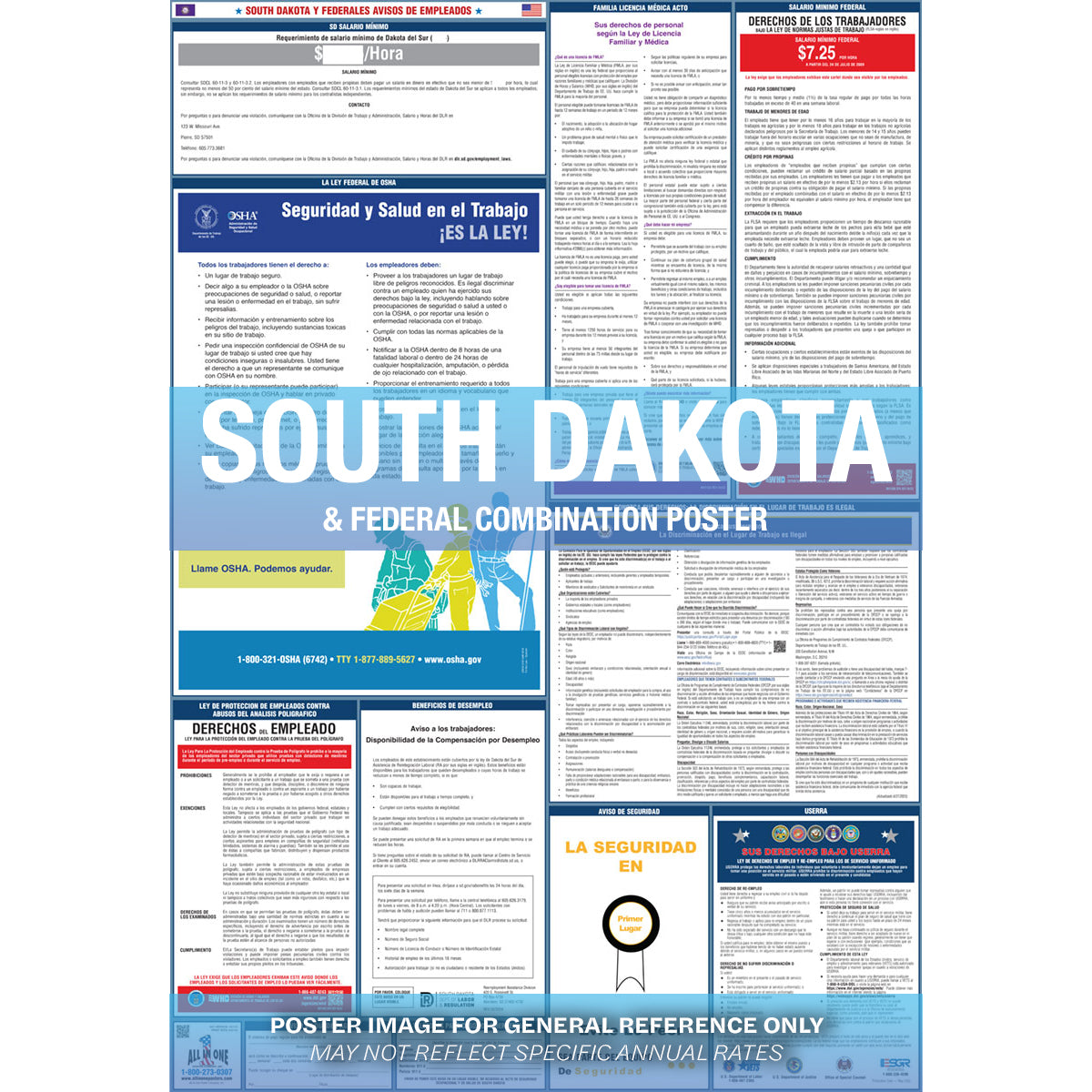 2026 South Dakota & Federal Combination Poster