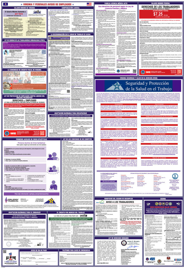 2026 Virginia & Federal Combination Poster