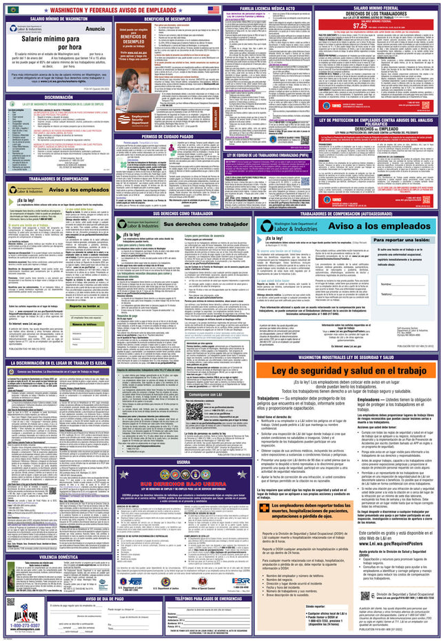 2026 Washington & Federal Combination Poster