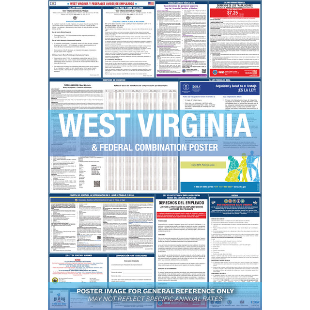 2026 West Virginia & Federal Combination Private Business & Organizations Poster