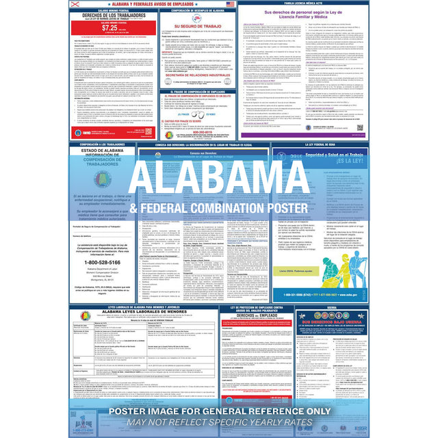 2026 Alabama & Federal Combination Poster