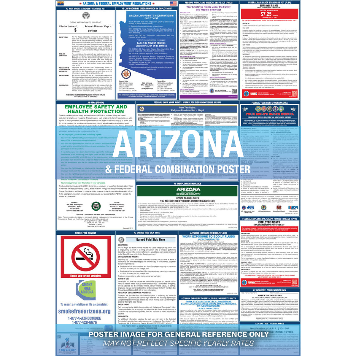 2026 Arizona & Federal Combination Poster
