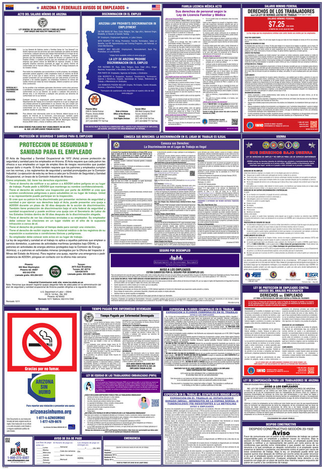 2026 Arizona & Federal Combination Poster