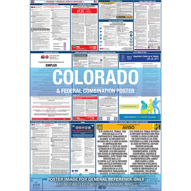 2026 Colorado & Federal Combination Poster