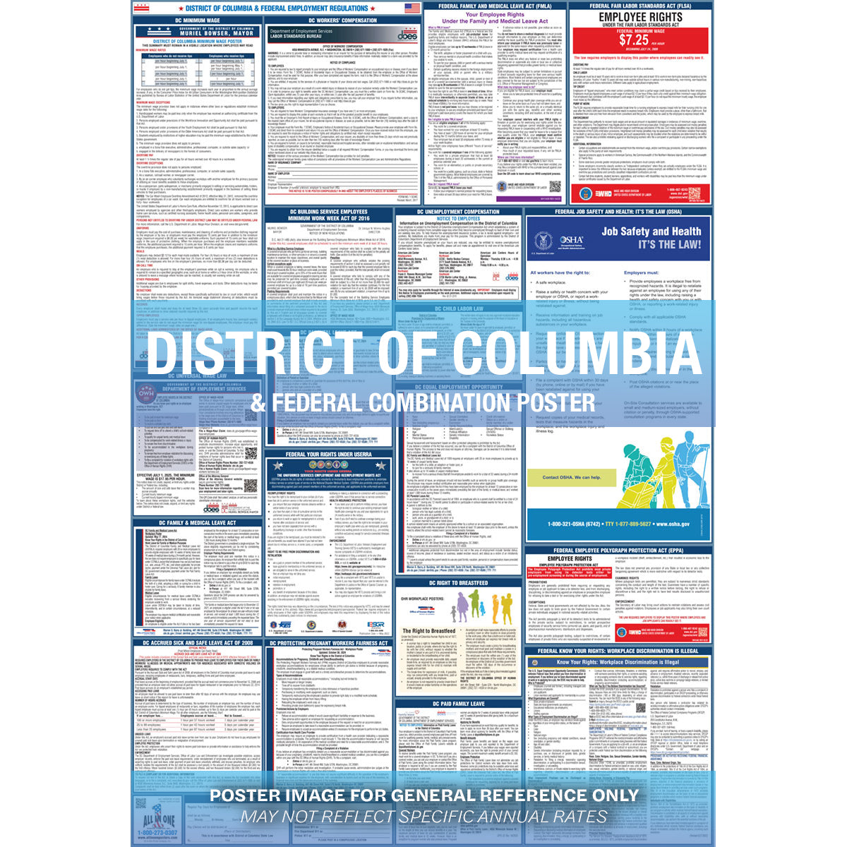 2026 District of Columbia & Federal Combination Poster