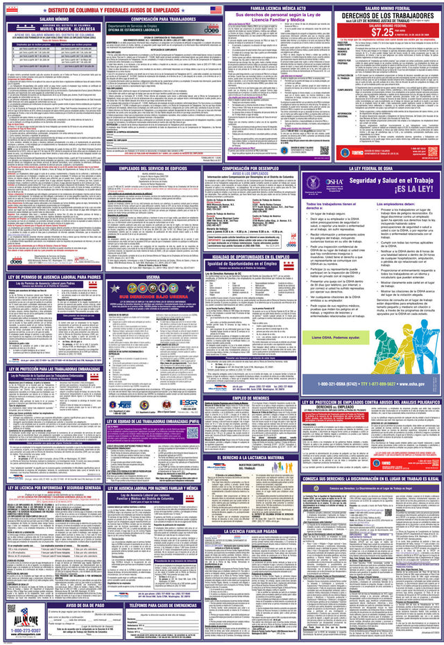 2026 District of Columbia & Federal Combination Poster