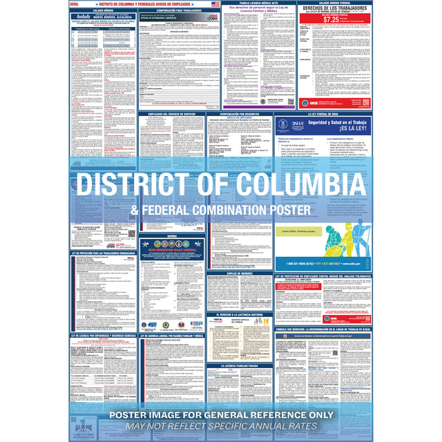 2026 District of Columbia & Federal Combination Poster