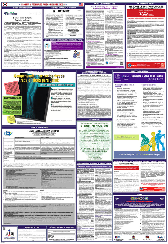 2026 Florida & Federal Combination Poster