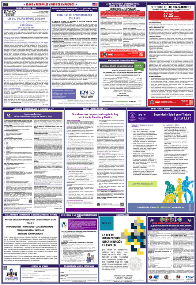 2026 Idaho & Federal Combination Poster