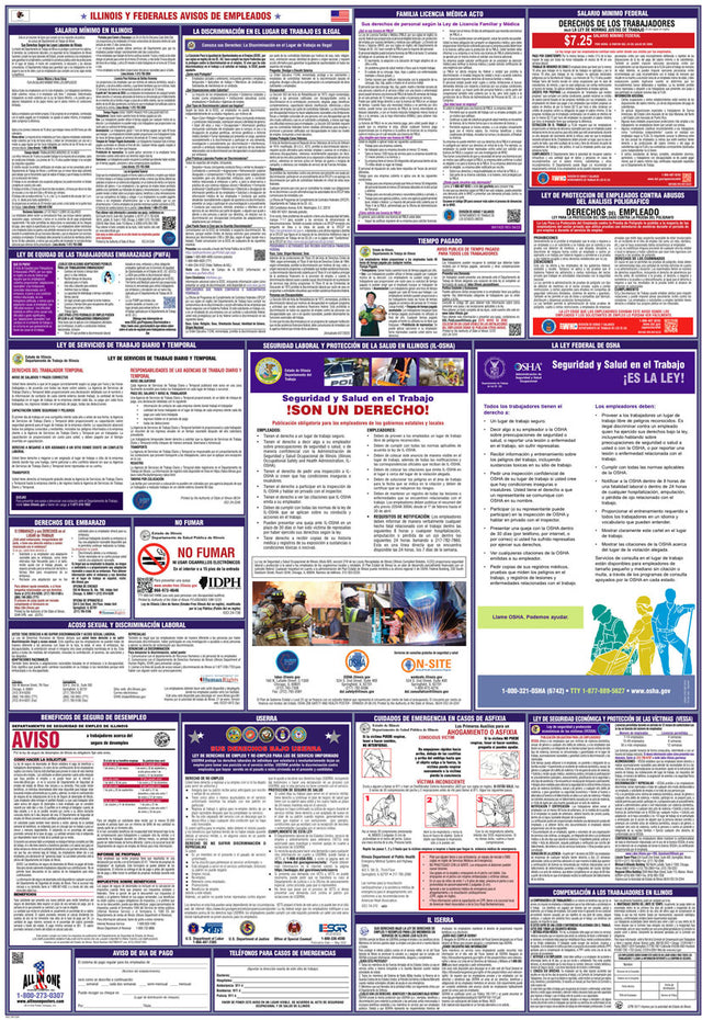 2026 Illinois & Federal Combination Poster