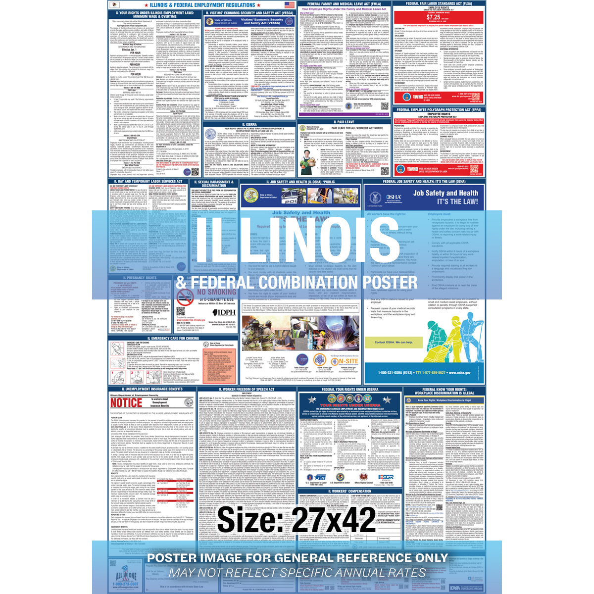 2026 Illinois & Federal Combination Poster
