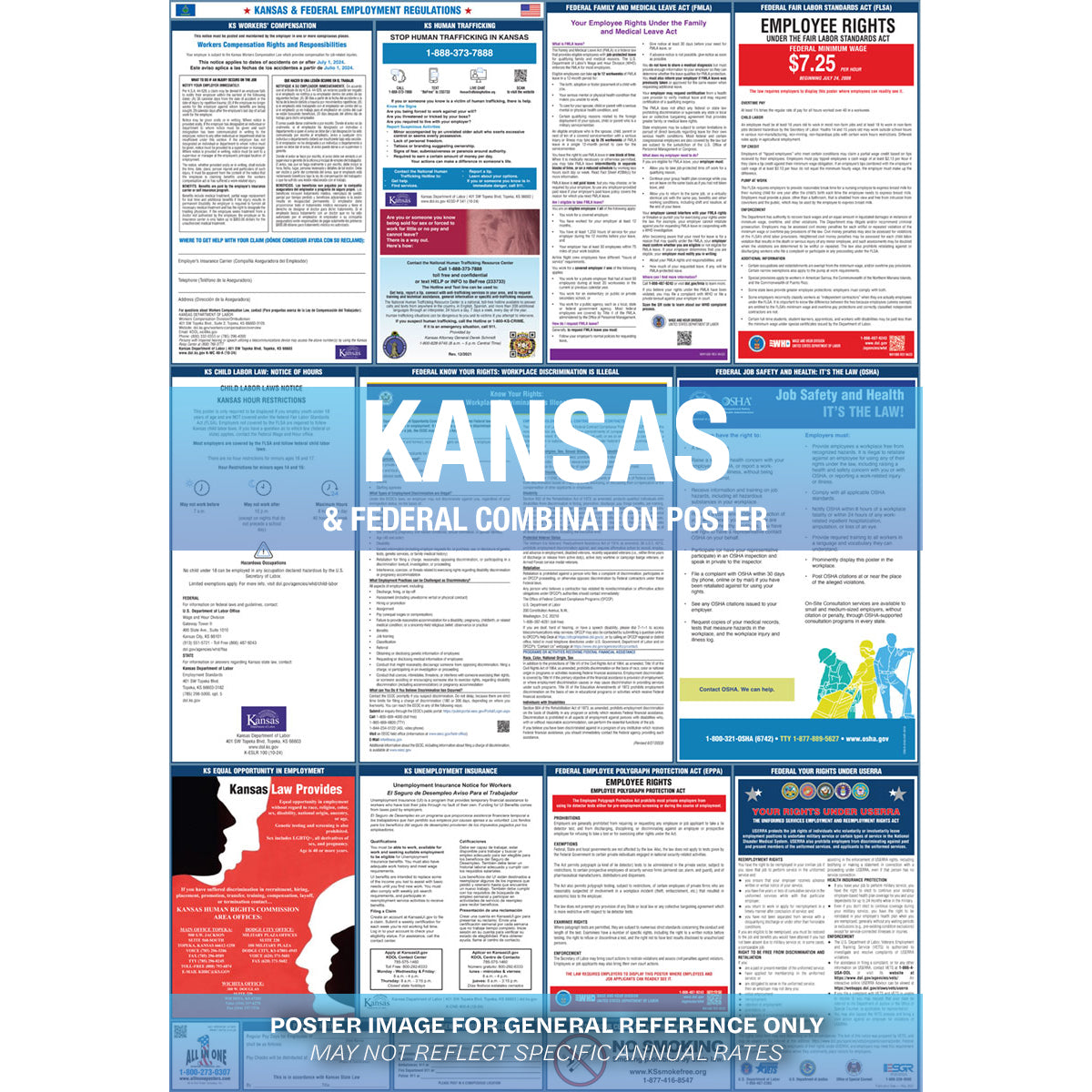 2026 Kansas & Federal Combination Poster