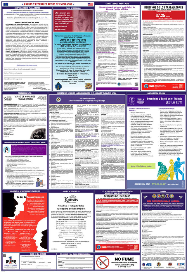 2026 Kansas & Federal Combination Poster