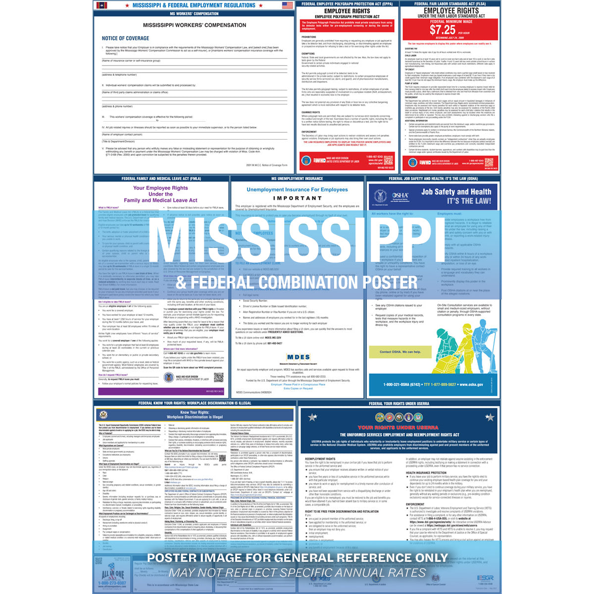 2026 Mississippi & Federal Combination Poster