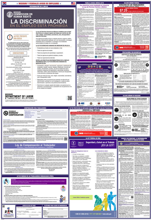 2026 Missouri & Federal Combination Poster