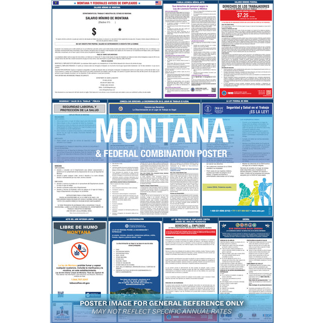 2026 Montana & Federal Combination Poster