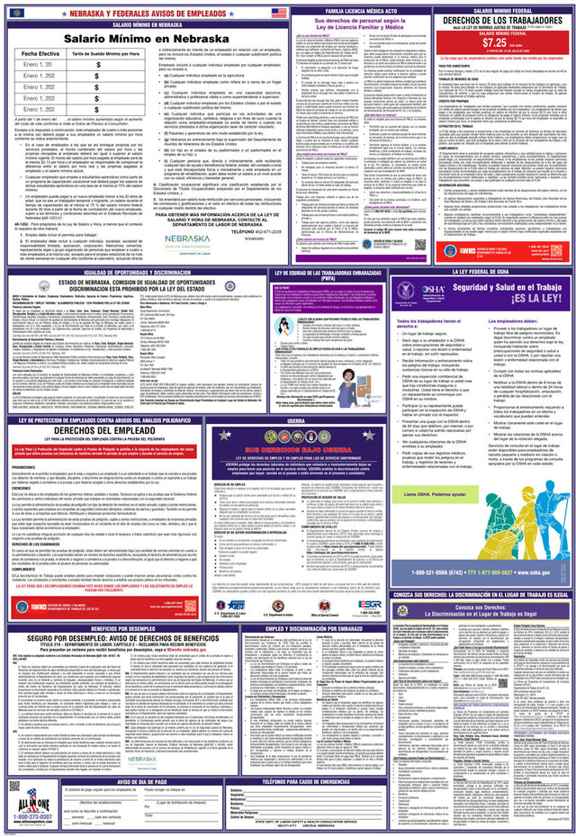 2026 Nebraska & Federal Combination Poster