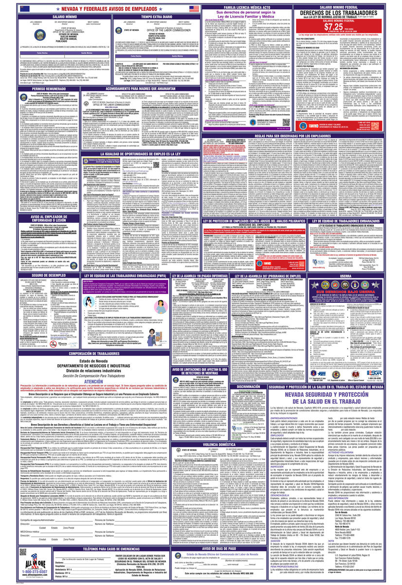 2026 Nevada & Federal Combination Poster