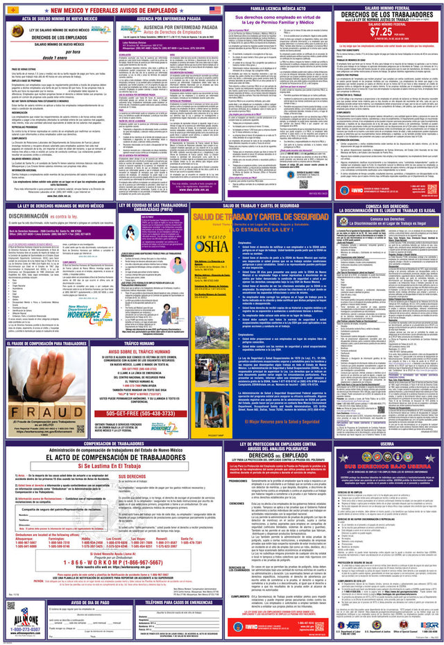 2026 New Mexico & Federal Combination Poster