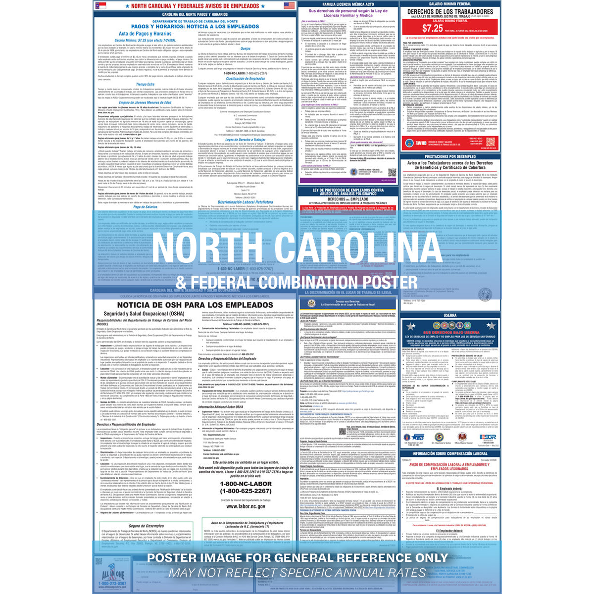2026 North Carolina & Federal Combination Poster