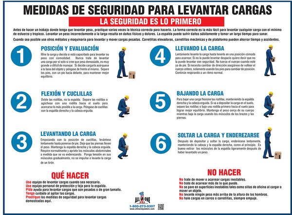 osha-safe-lifting-posters-all-in-one-poster-company for Free Printable Osha Safety Posters OSHA Safe Lifting Posters | All In One Poster Company for Free Printable Osha Safety Posters