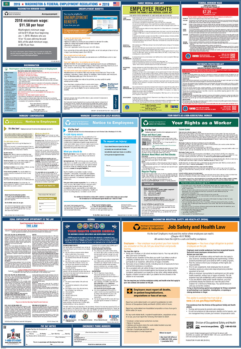 2026 Washington & Federal Combination Poster