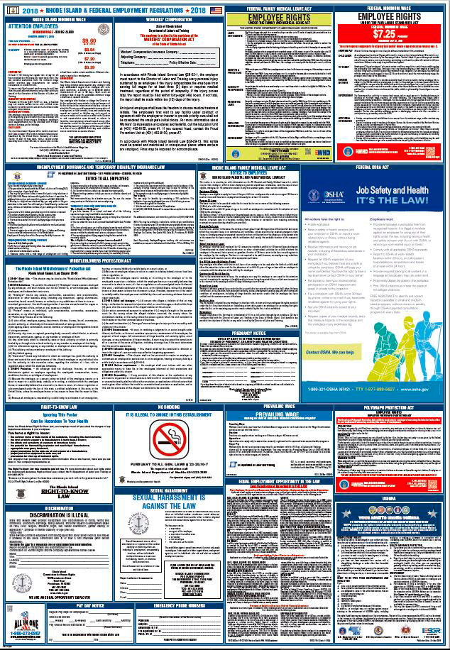 2026 Rhode Island & Federal Combination Poster