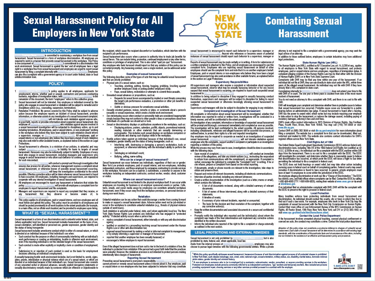 New York Sexual Harassment