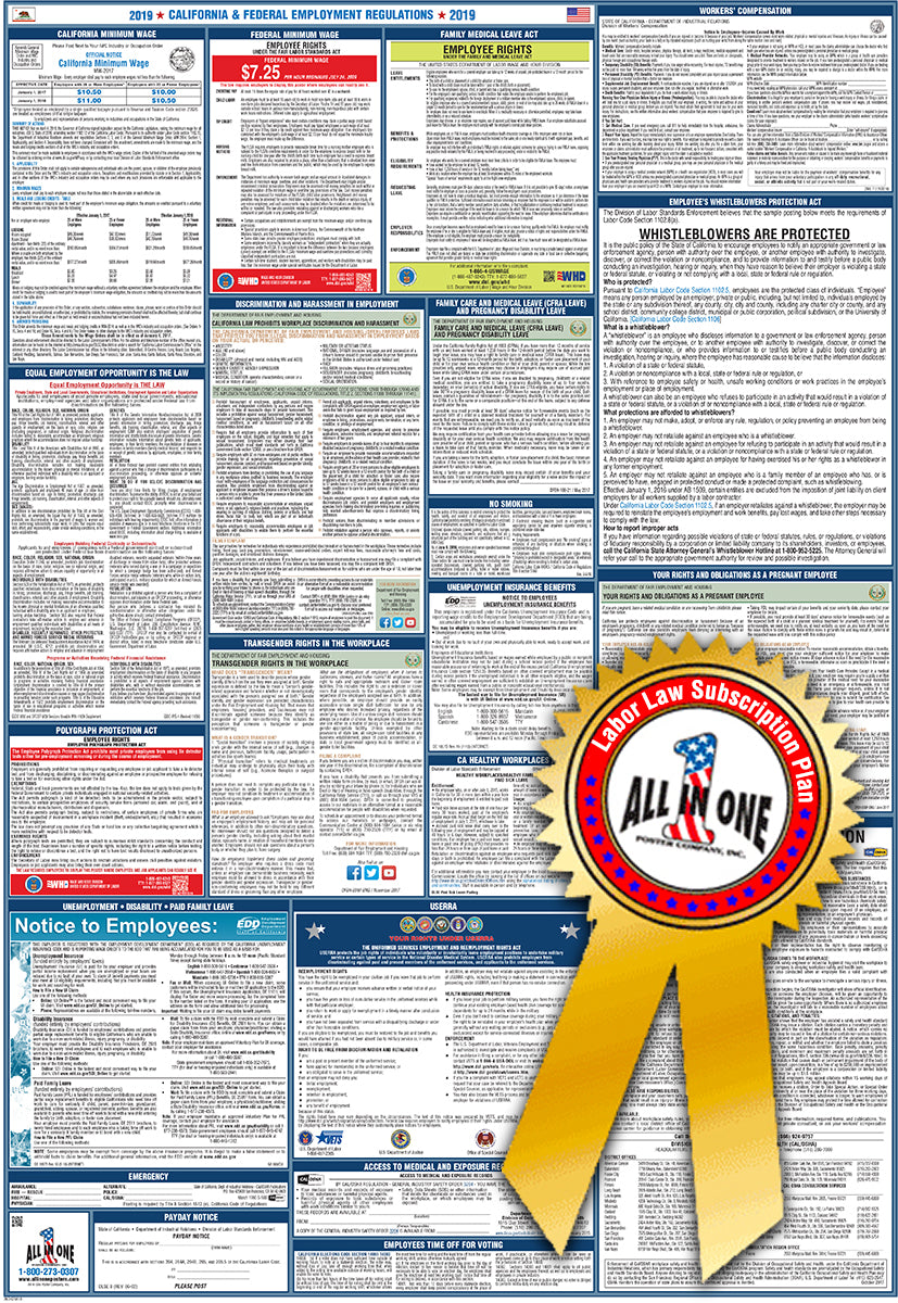 2026 1 Year State & Federal Compliance Plans