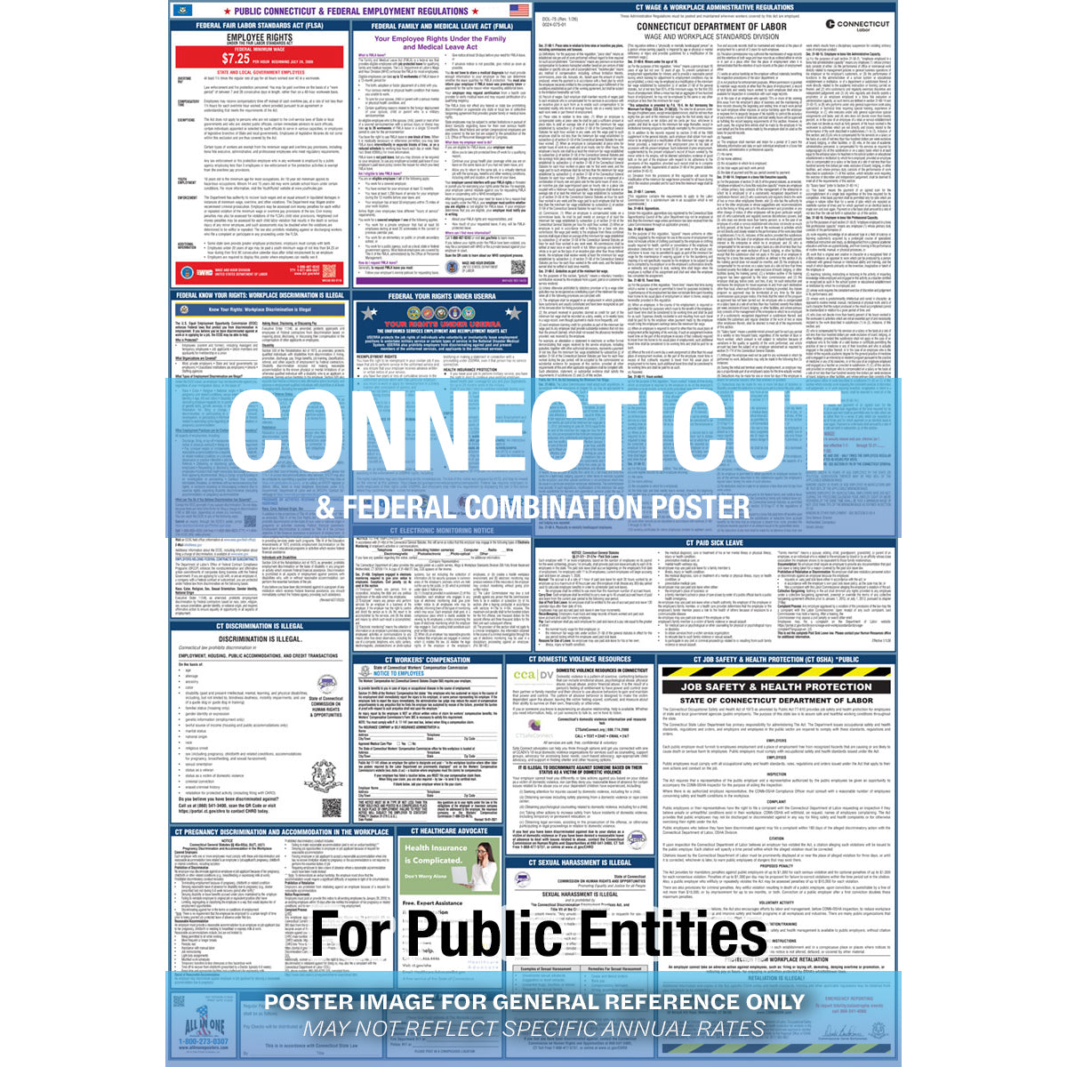 2026 Connecticut & Federal Combination Public Entities Poster