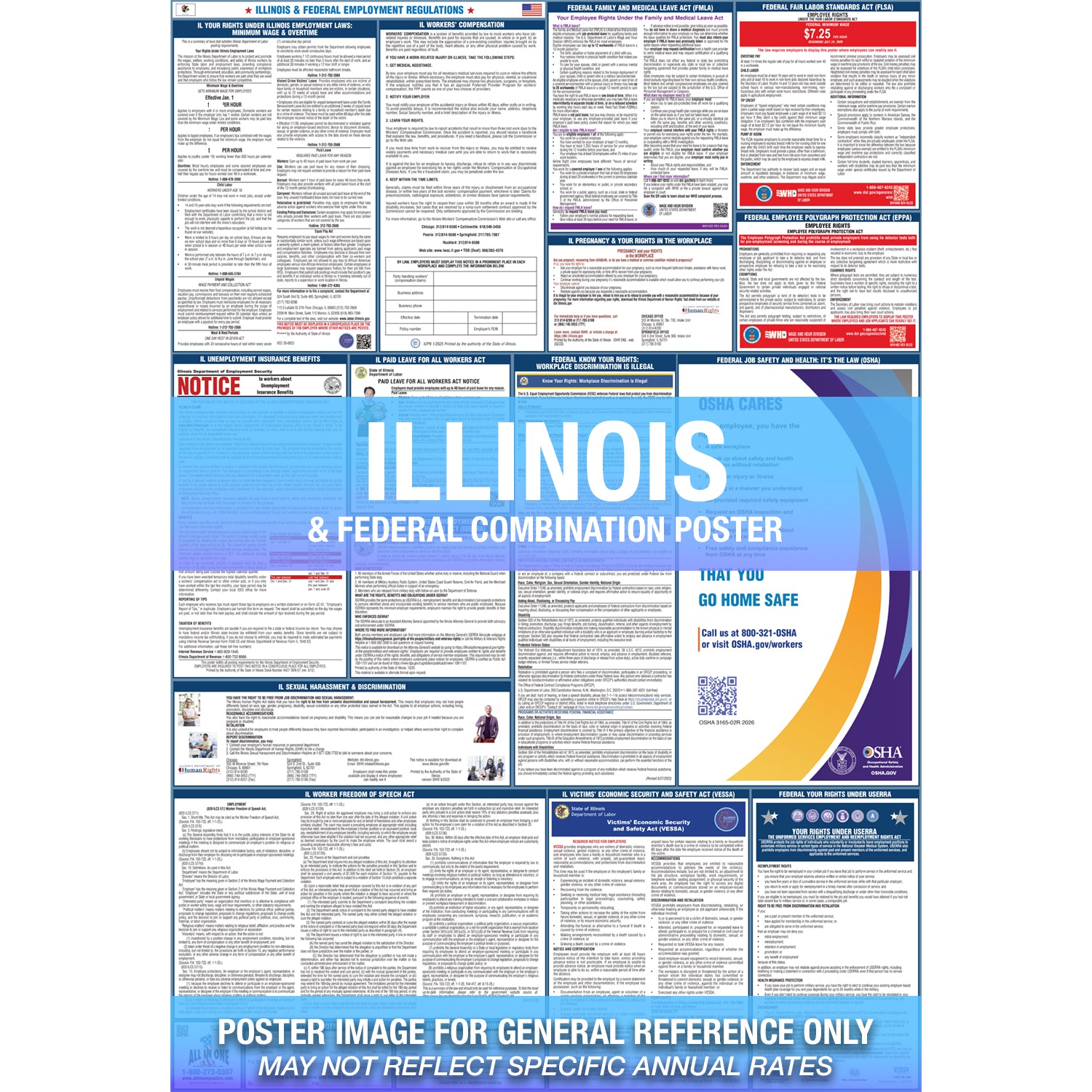 2026 Illinois & Federal Combination Poster